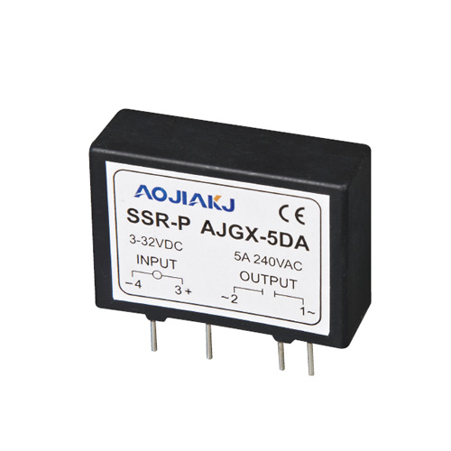 AJGX-5DA、5DD 、5AA电路板式交直流固态继电器